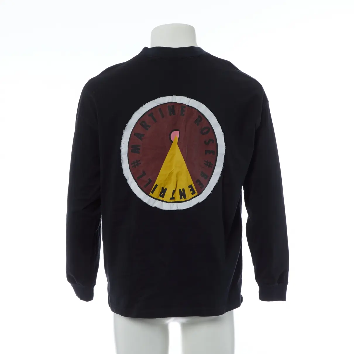 Buy Martine Rose Black Cotton Knitwear & Sweatshirt online