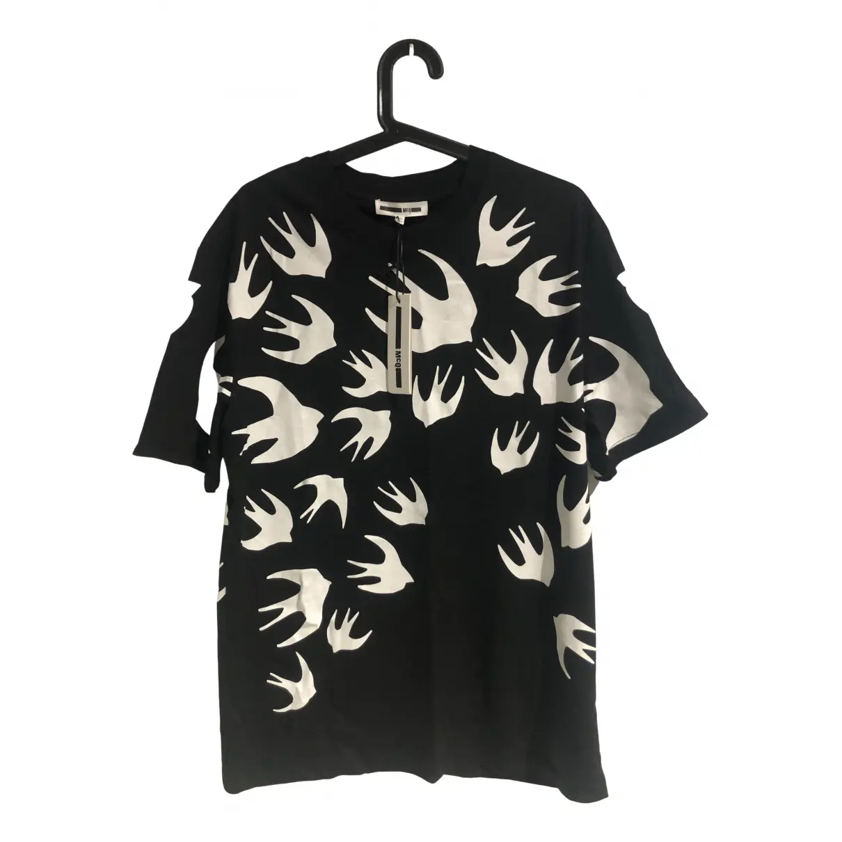 Black Cotton T-shirt Mcq
