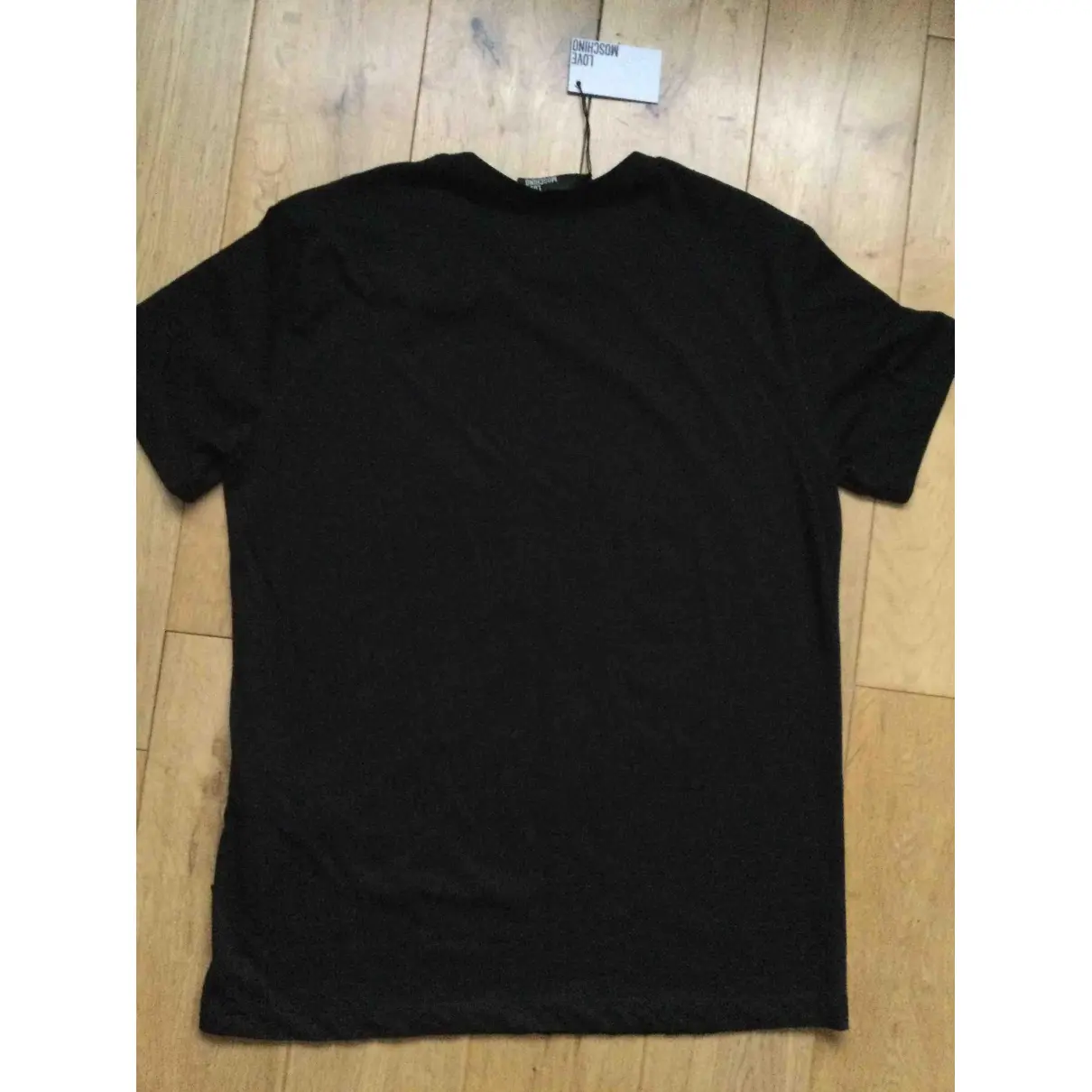 Buy Moschino Love Black Cotton T-shirt online