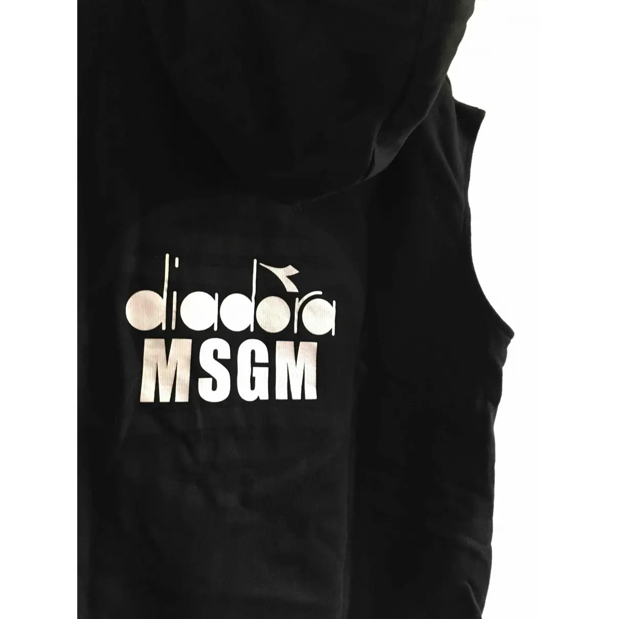 Black Cotton Knitwear & Sweatshirt MSGM