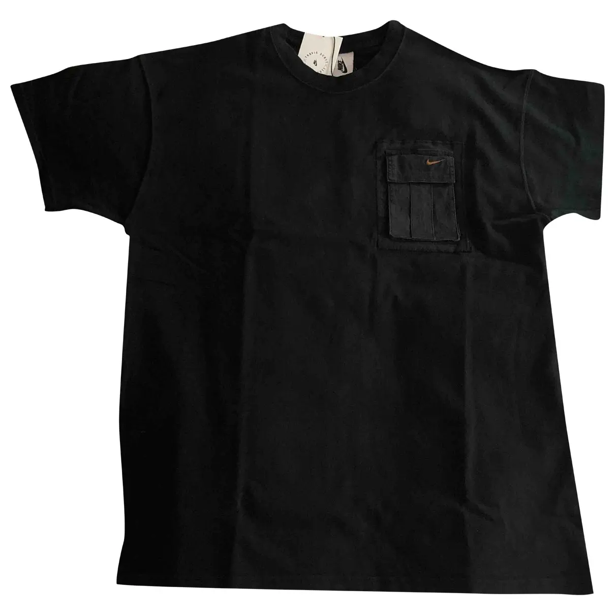 Black Cotton T-shirt Nike x Travis Scott