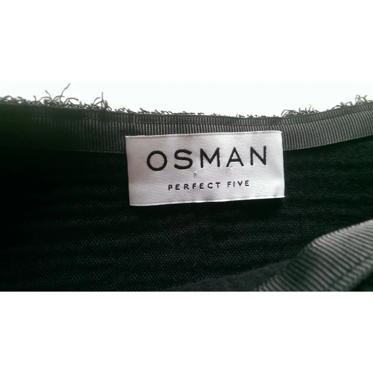 Osman Black Cotton Top for sale