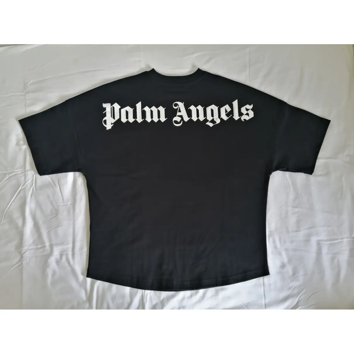 Buy Palm Angels Black Cotton T-shirt online