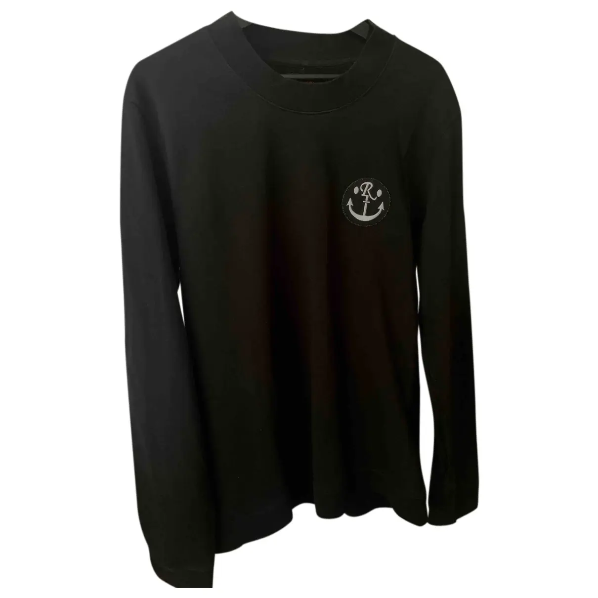 Black Cotton Knitwear & Sweatshirt Raf Simons