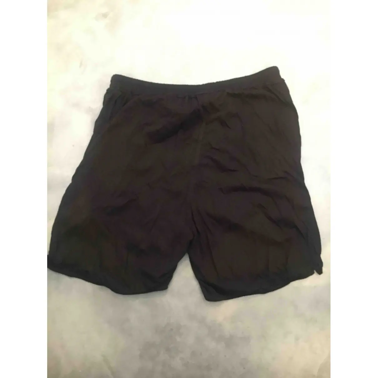 Buy Rick Owens Lilies Black Cotton Shorts online