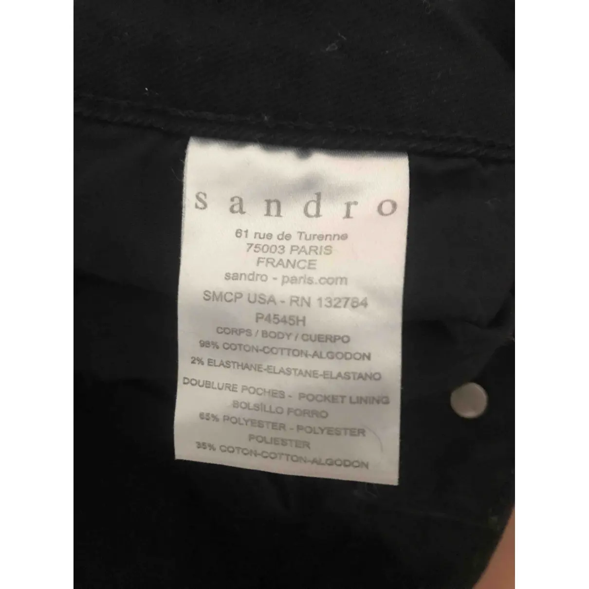 Buy Sandro Straight jeans online