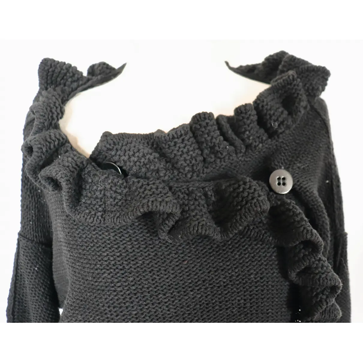 Black Cotton Knitwear Sonia Rykiel