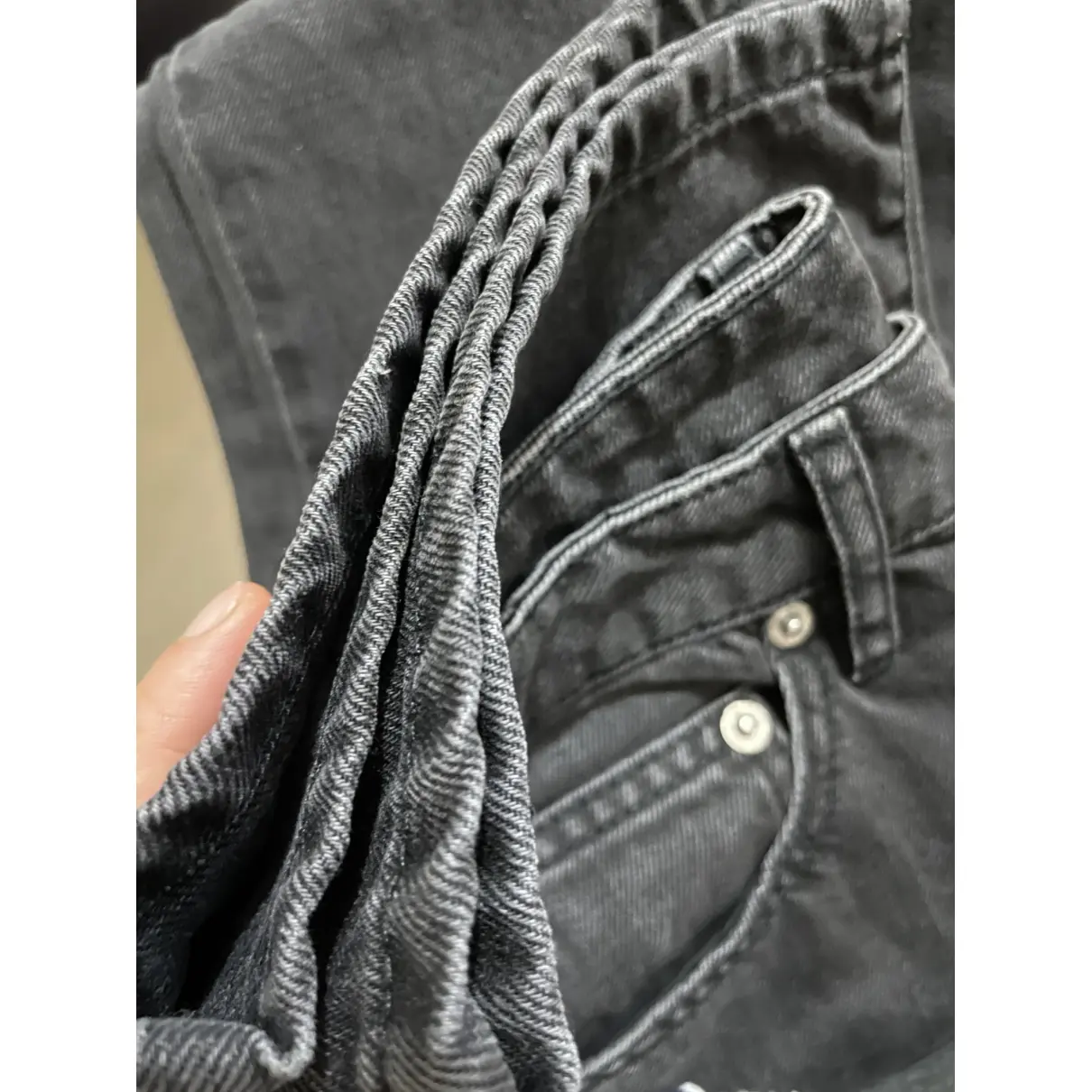 Spring Summer 2019 straight jeans Rouje