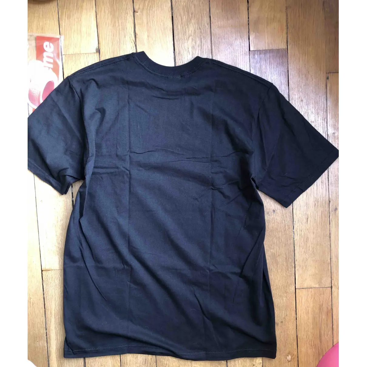 Buy Supreme Black Cotton T-shirt online