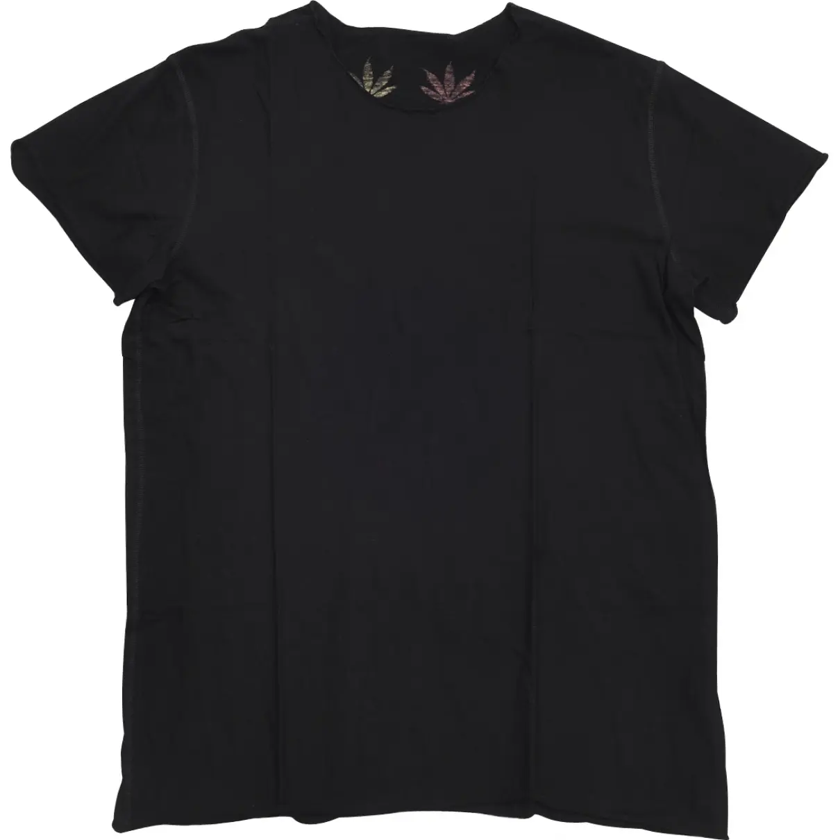 Black Cotton T-shirt Lucien Pellat Finet