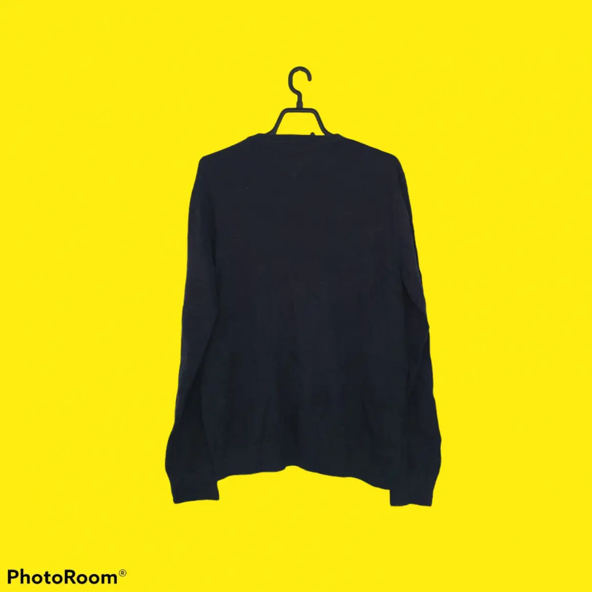 Buy Tommy Hilfiger Black Cotton Knitwear & Sweatshirt online
