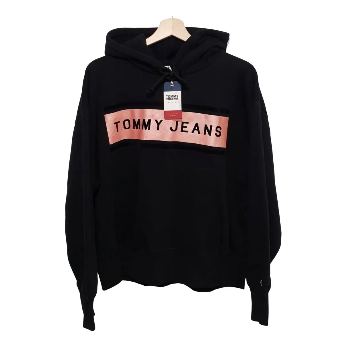 Black Cotton Knitwear Tommy Jeans