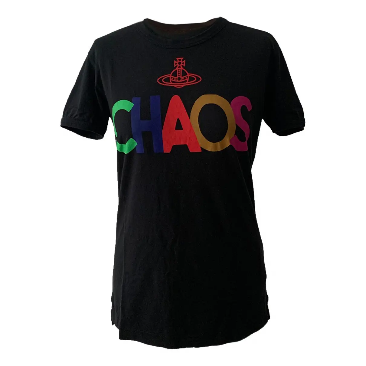 Black Cotton T-shirt Vivienne Westwood Anglomania