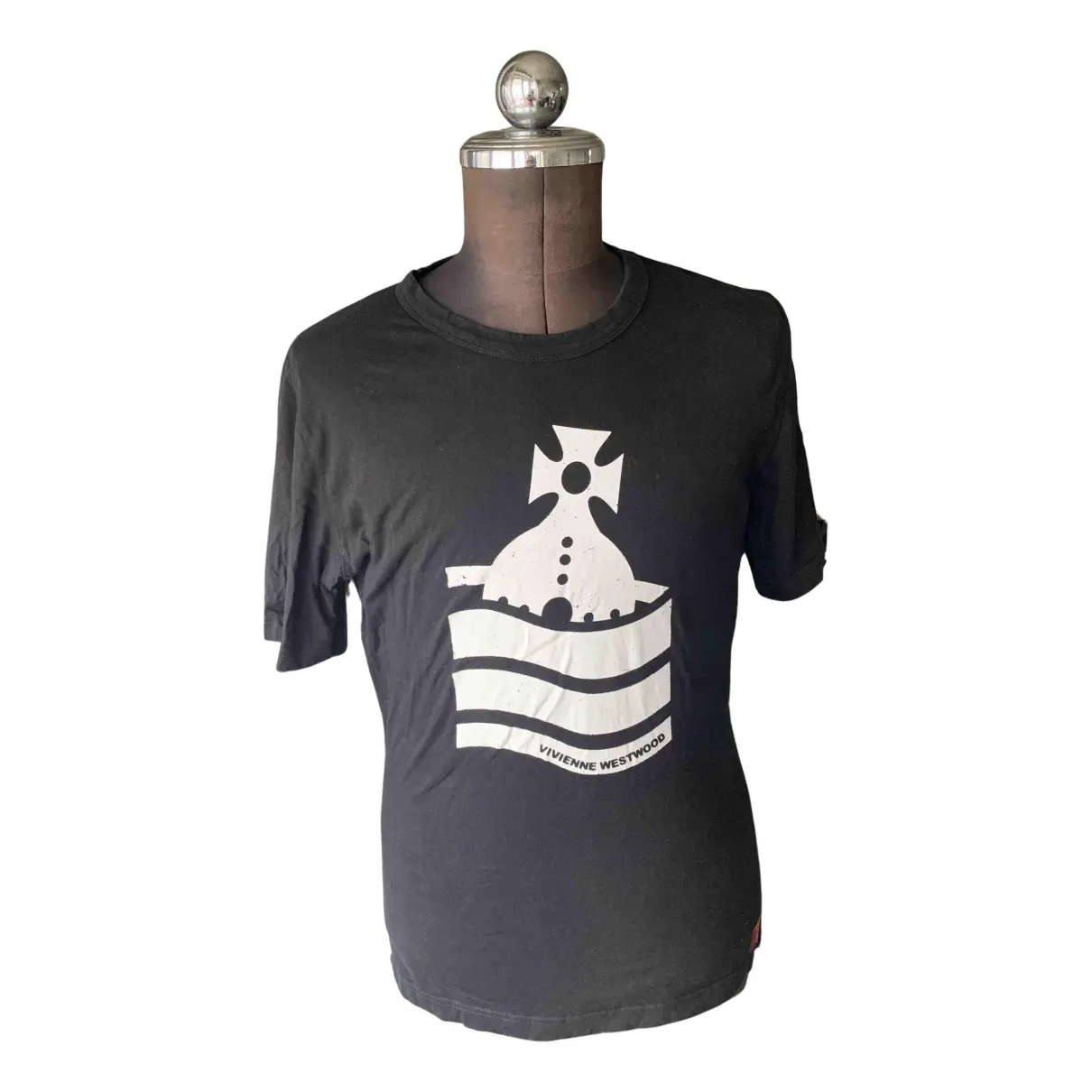 Black Cotton T-shirt Vivienne Westwood