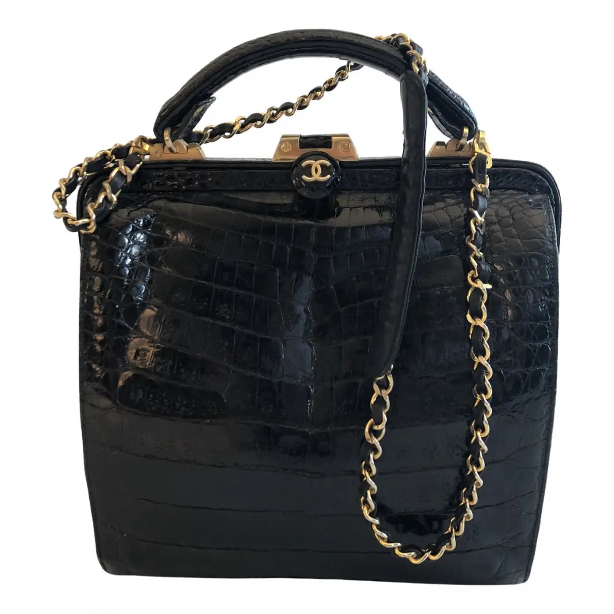 Crocodile handbag Chanel - Vintage