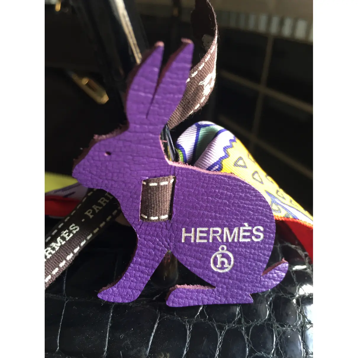 Cordeliere crocodile handbag Hermès