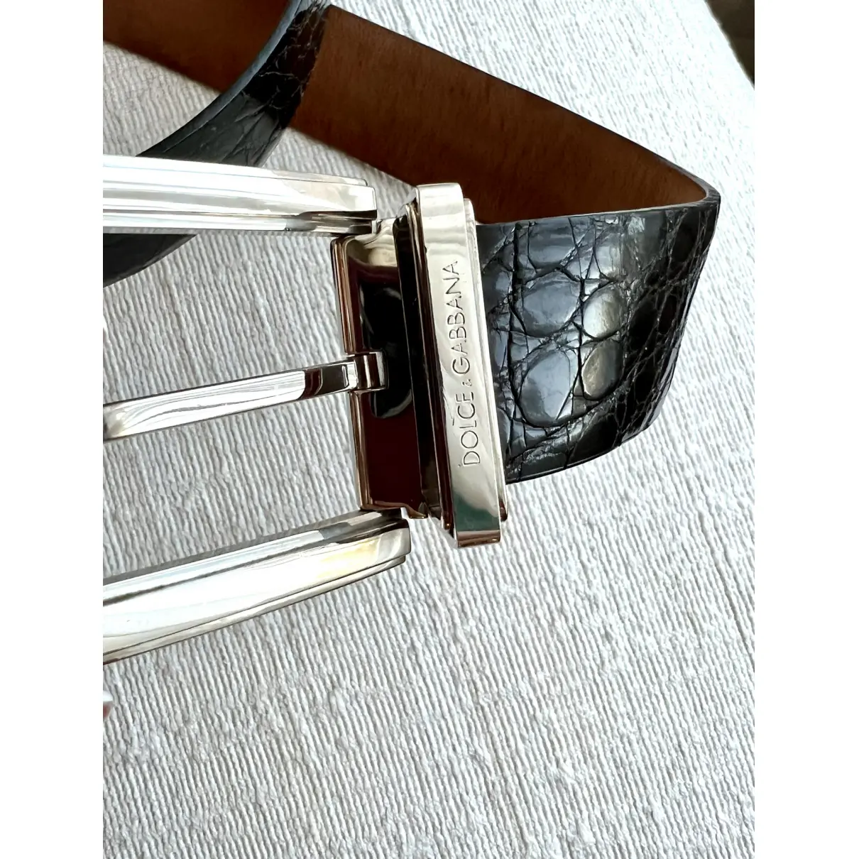 Buy Dolce & Gabbana Crocodile belt online