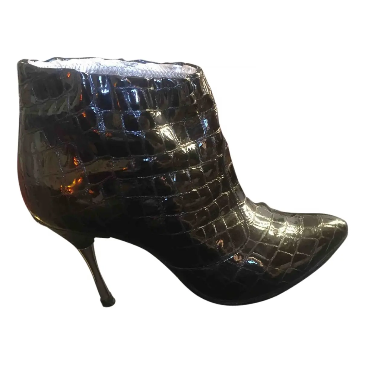Crocodile ankle boots Dsquared2