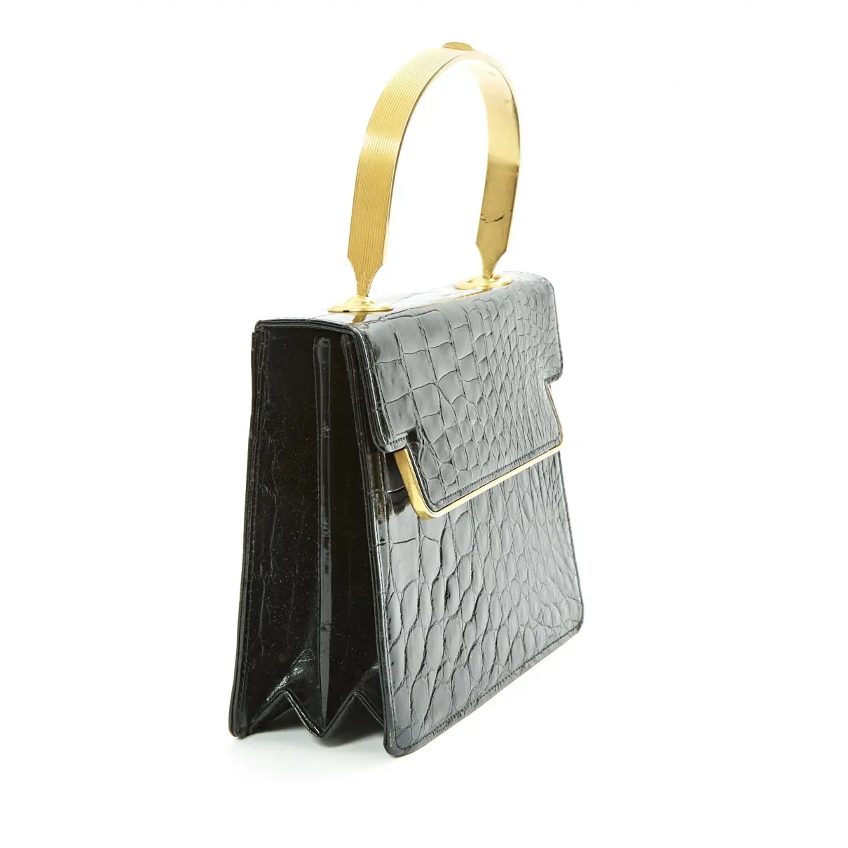 Saks Fifth Avenue Collection Crocodile handbag for sale - Vintage