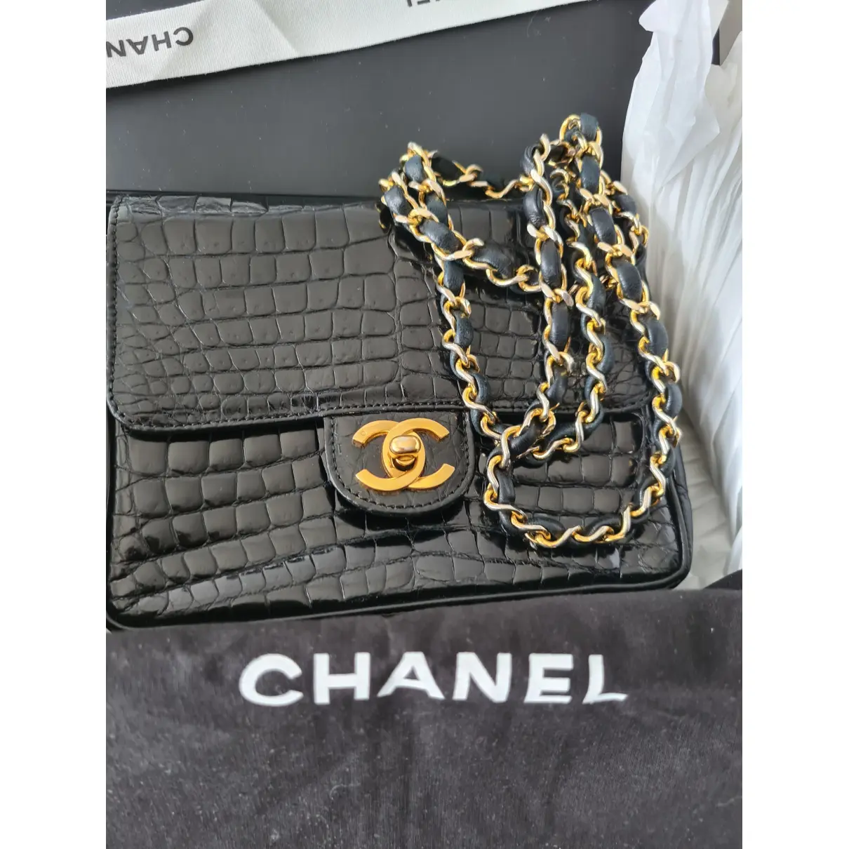 Timeless/Classique crocodile crossbody bag Chanel