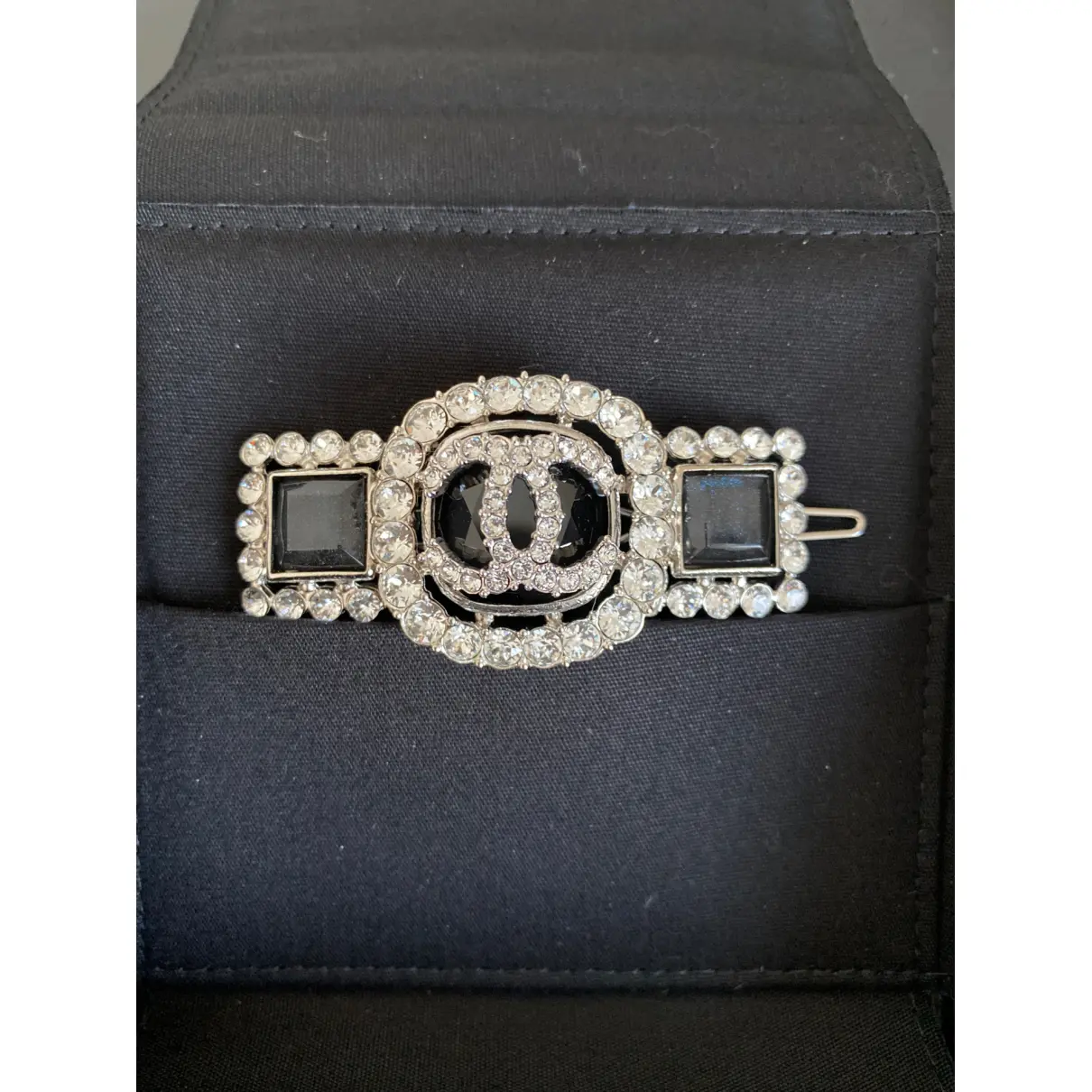 Buy Chanel CC crystal hair accessory online