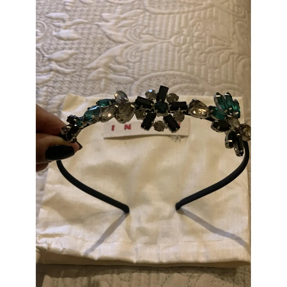 Buy Marni For H&M Crystal hair accessory online