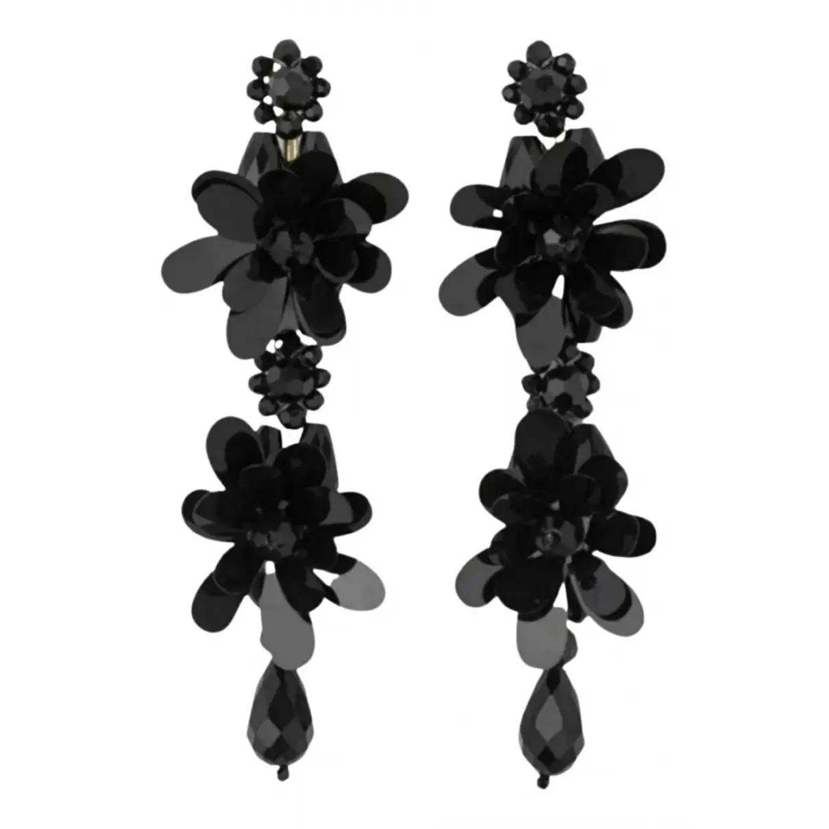 Crystal earrings Simone Rocha X H&M