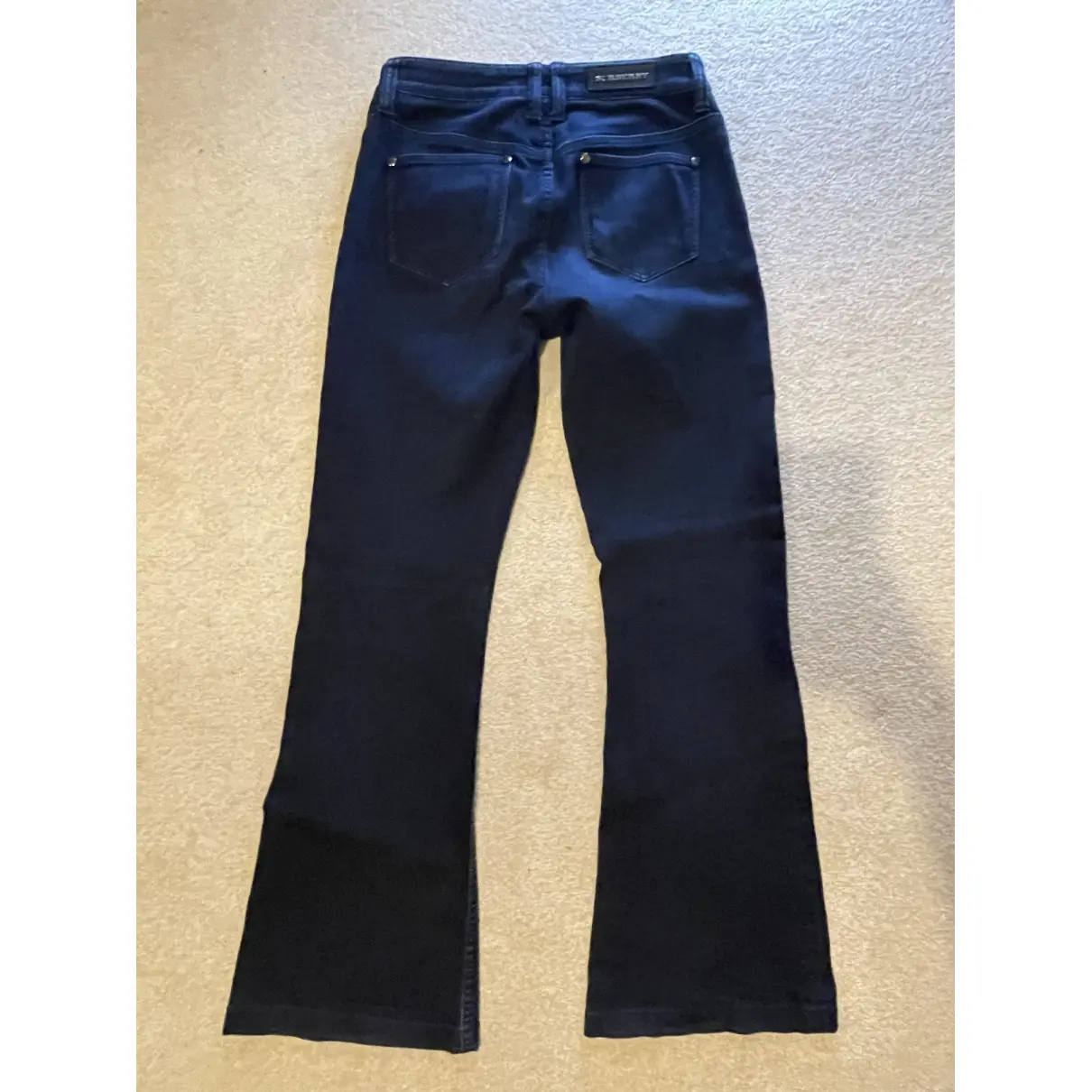 Buy Burberry Black Denim - Jeans Jeans online