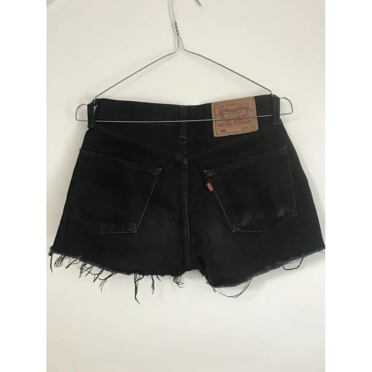 Buy Levi's Black Denim - Jeans Shorts online