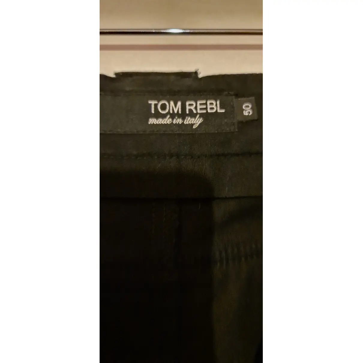 Luxury Tom Rebl Trousers Men