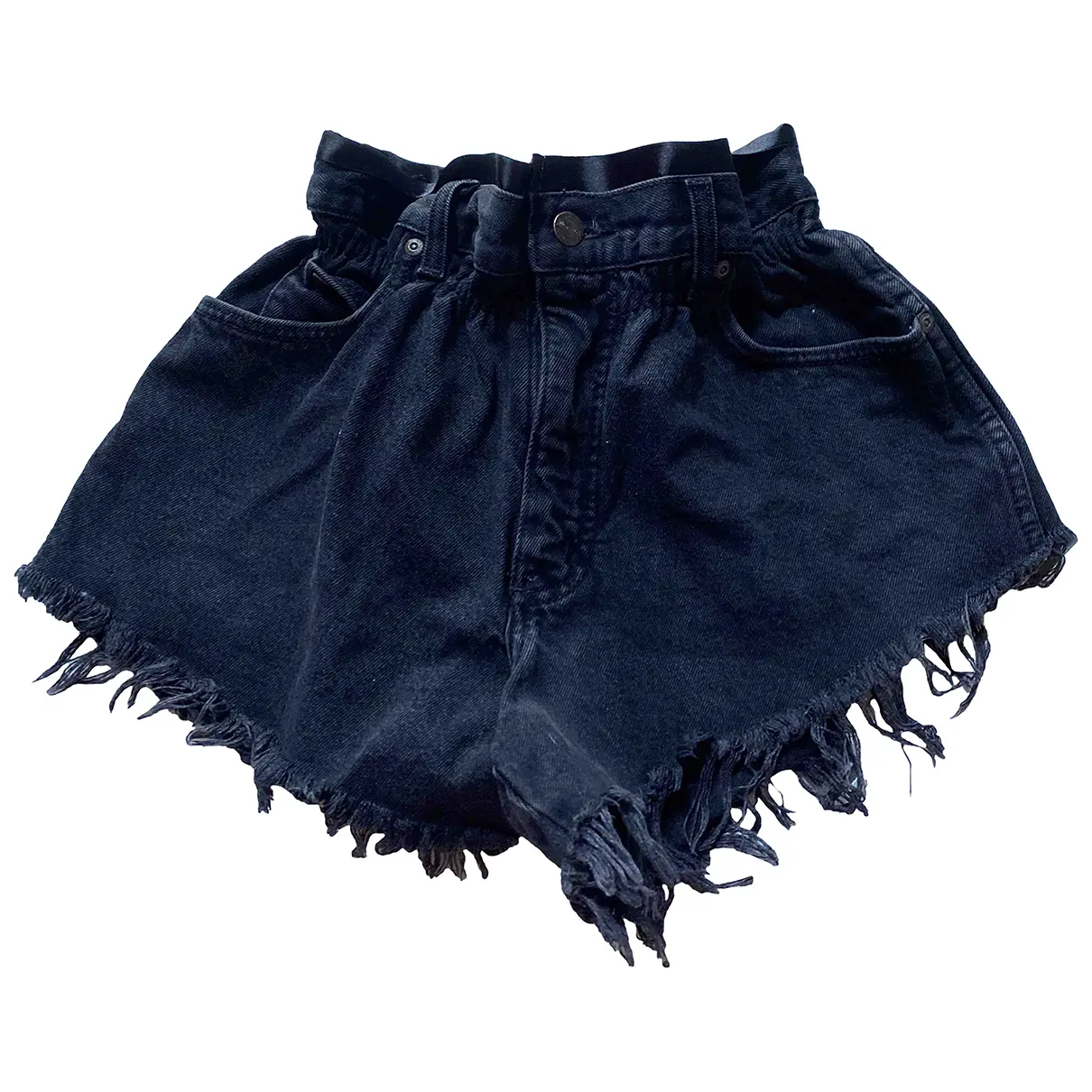 Black Denim - Jeans Shorts Wrangler