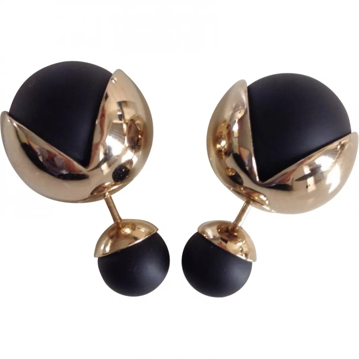 Black Earrings Dior