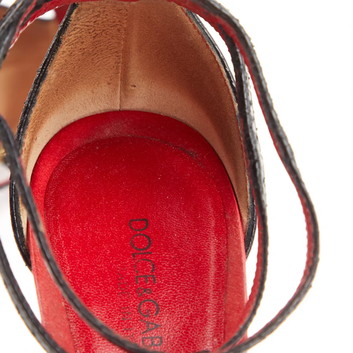 Exotic leathers sandal Dolce & Gabbana