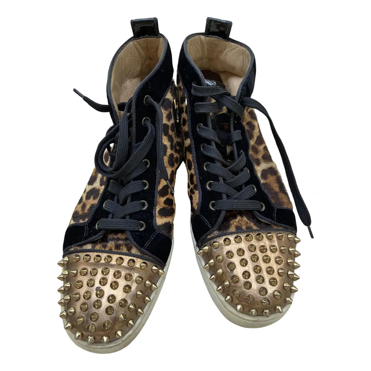 Louis exotic leathers high trainers Christian Louboutin