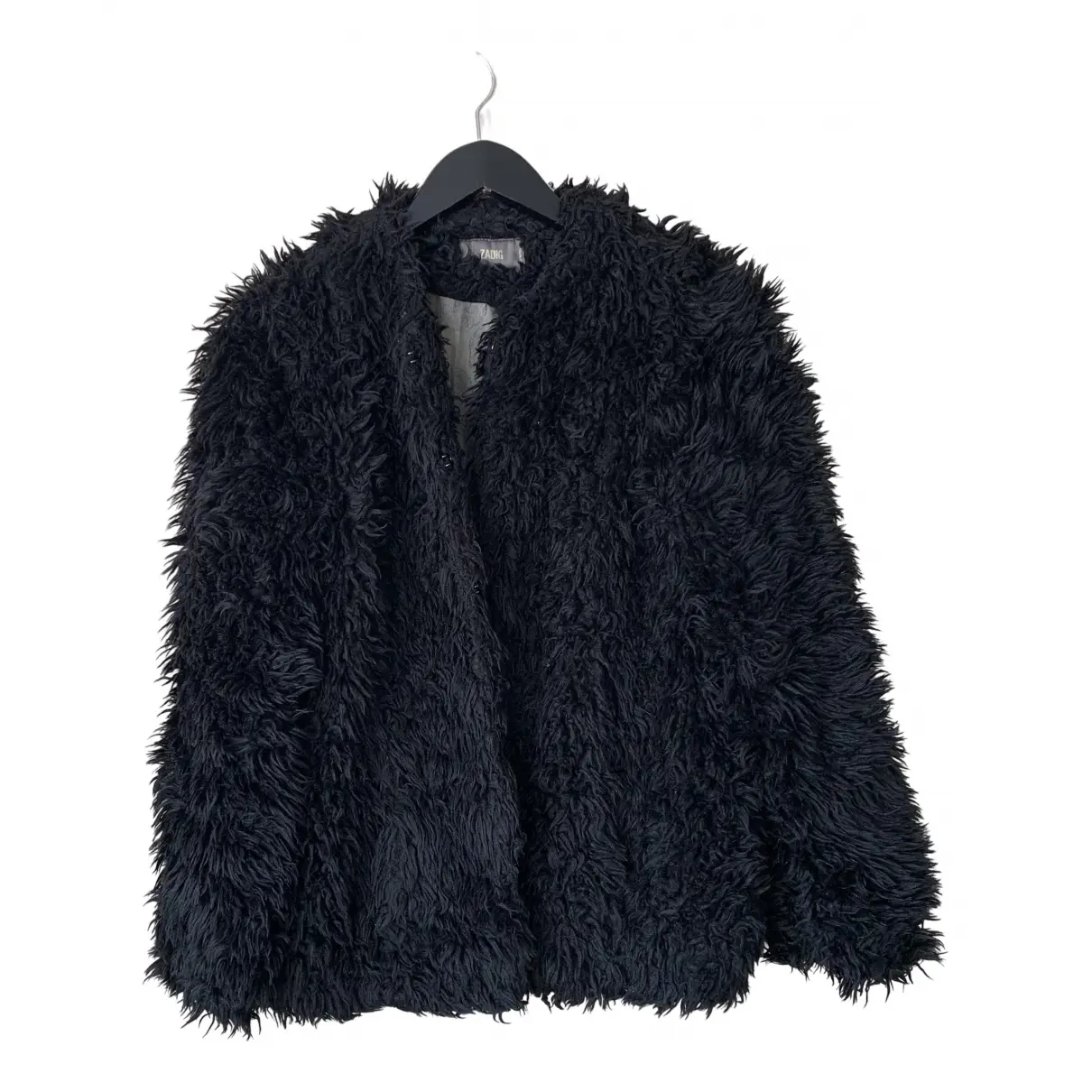 Fall Winter 2019 faux fur jacket Zadig & Voltaire