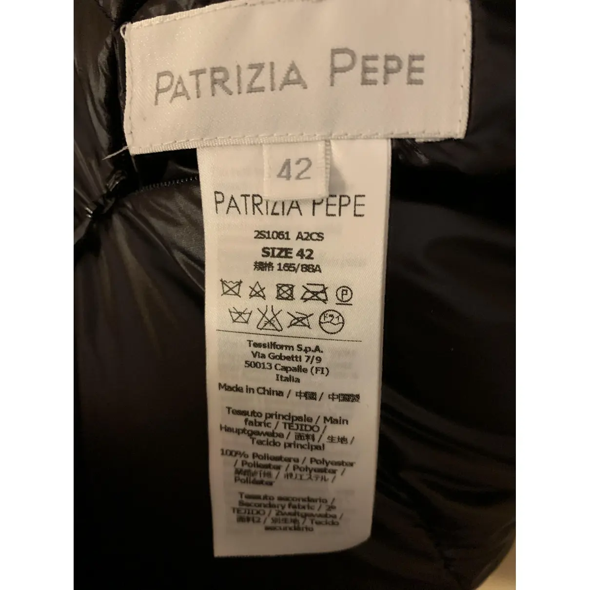 Buy Patrizia Pepe Faux fur puffer online