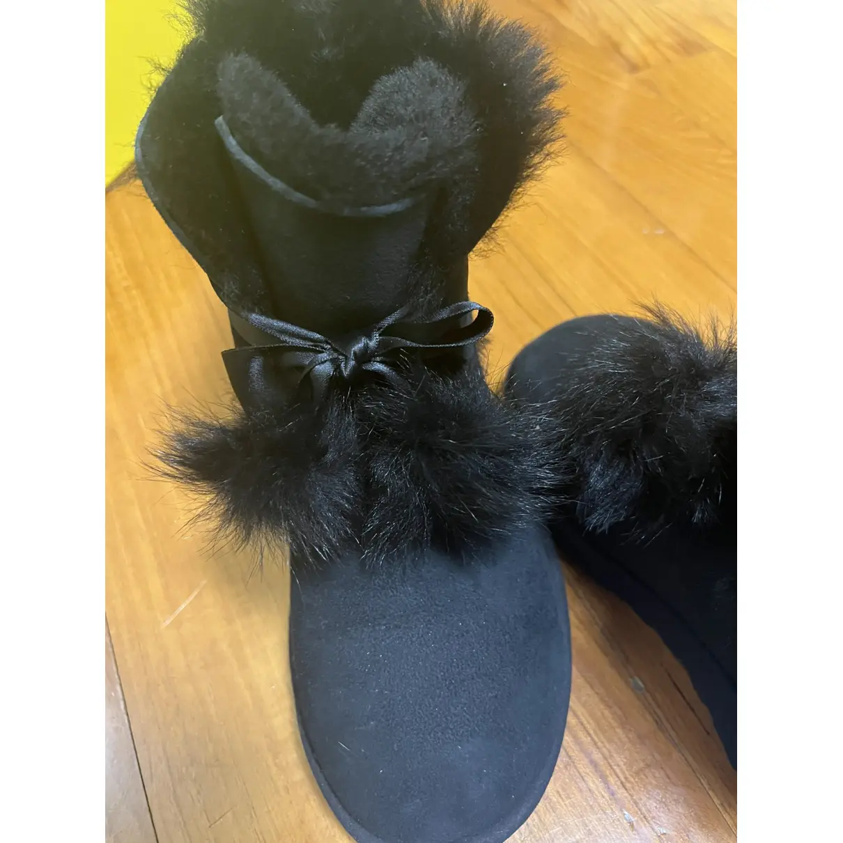 Faux fur ankle boots Ugg