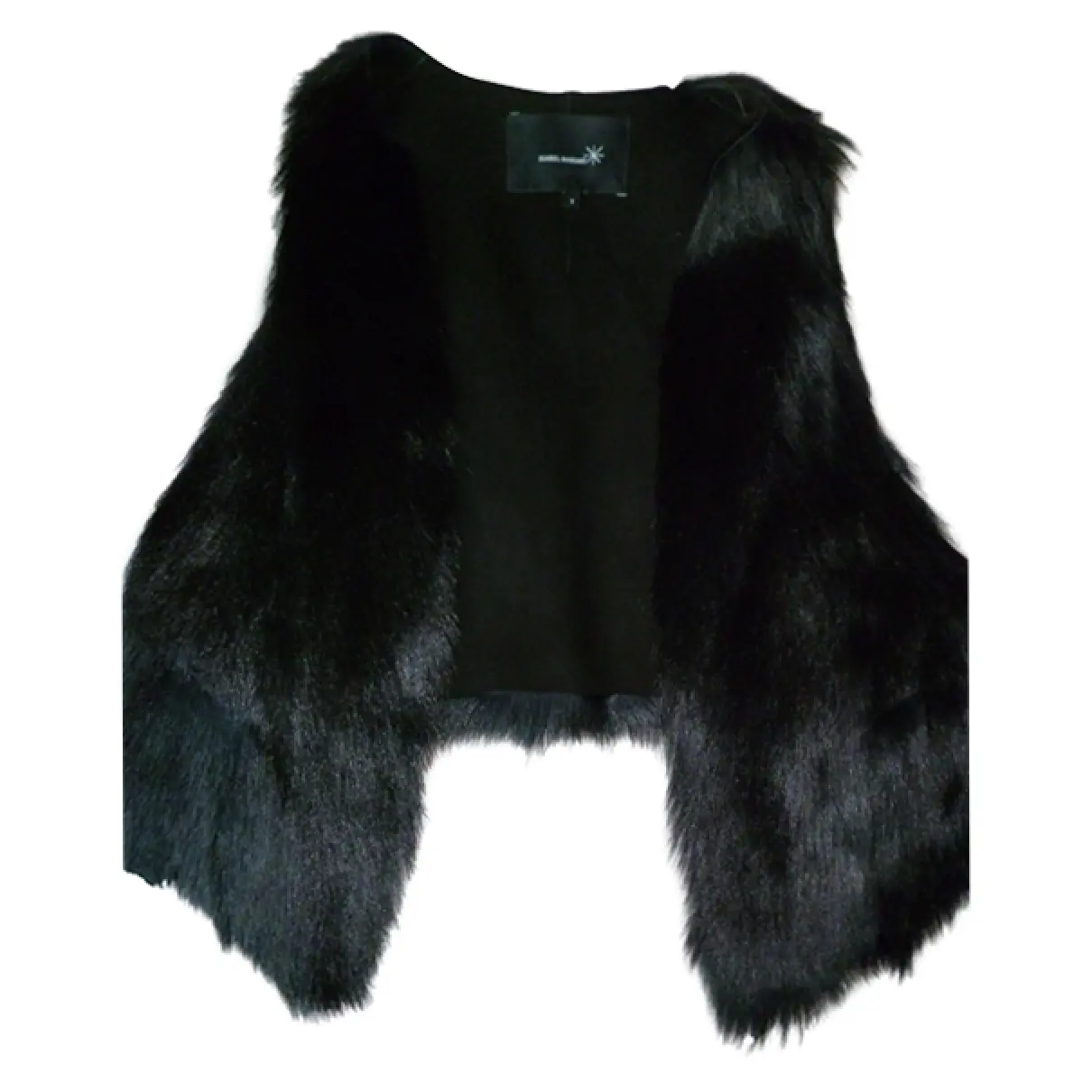 Black Fur Top Isabel Marant
