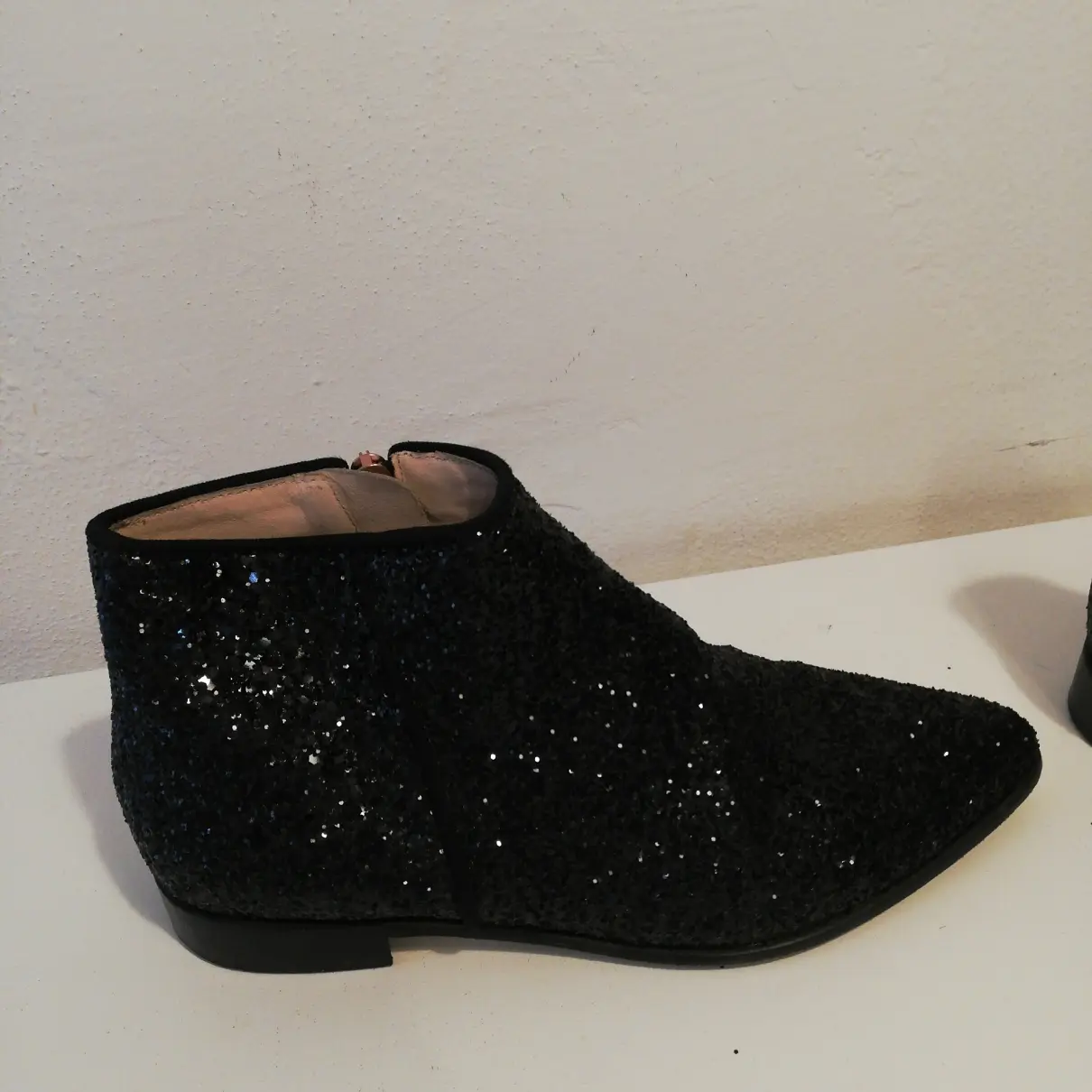 Buy ANNA BAIGUERA Glitter ankle boots online