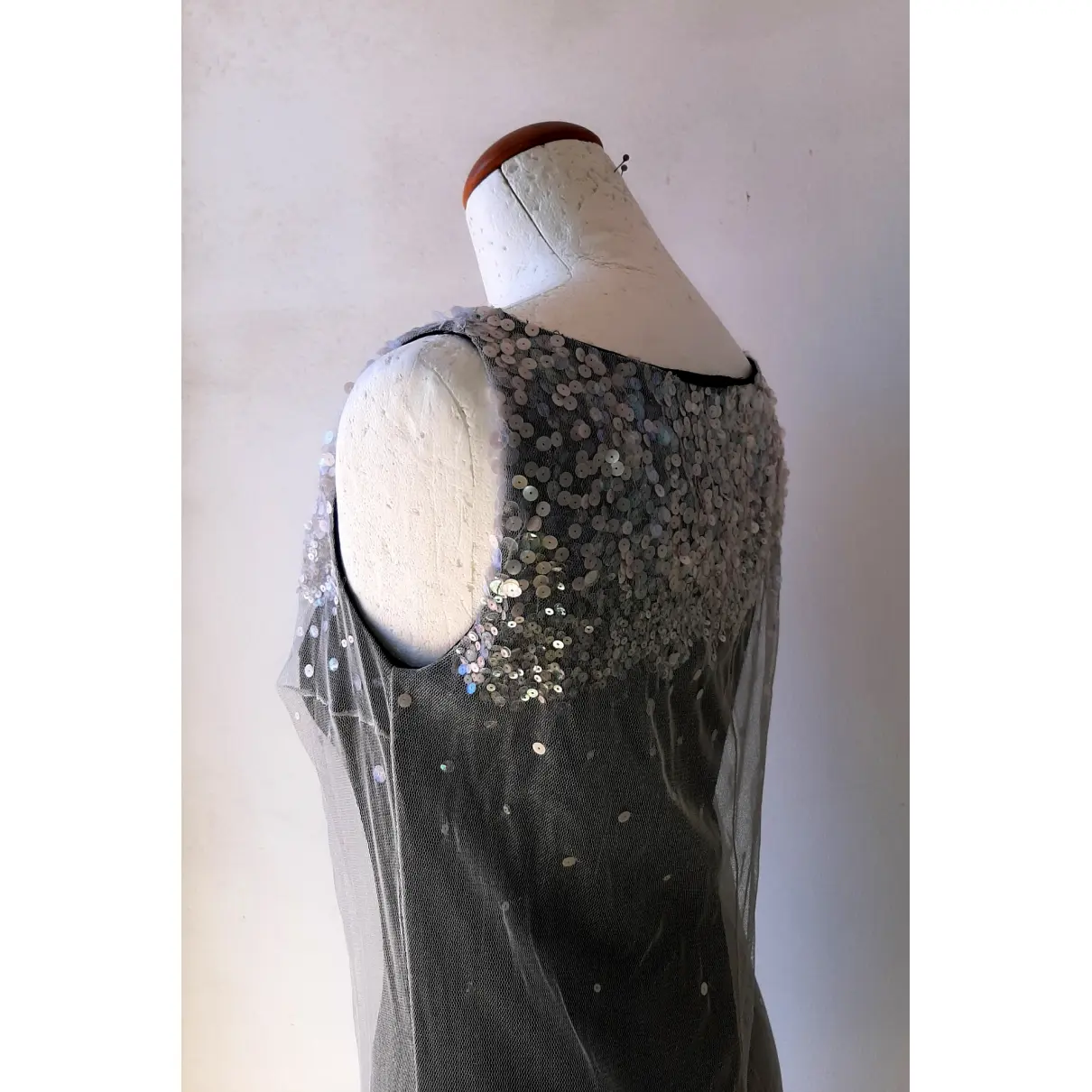 Glitter mid-length dress Blumarine