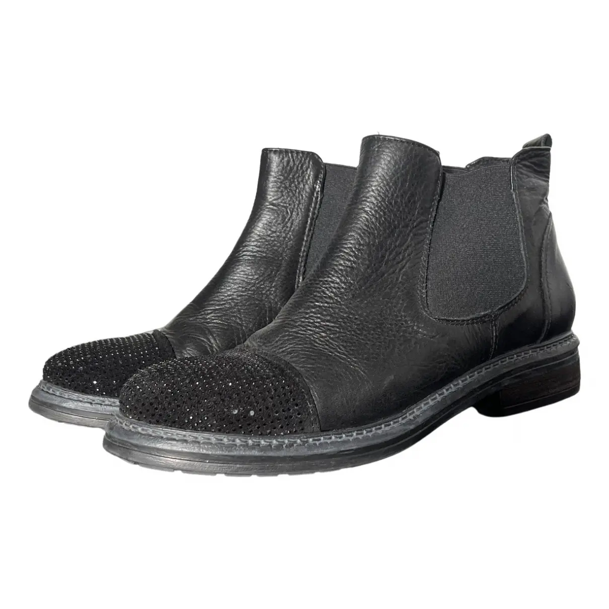 Glitter ankle boots Chiarini Bologna