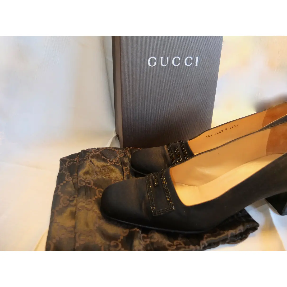 Glitter heels Gucci
