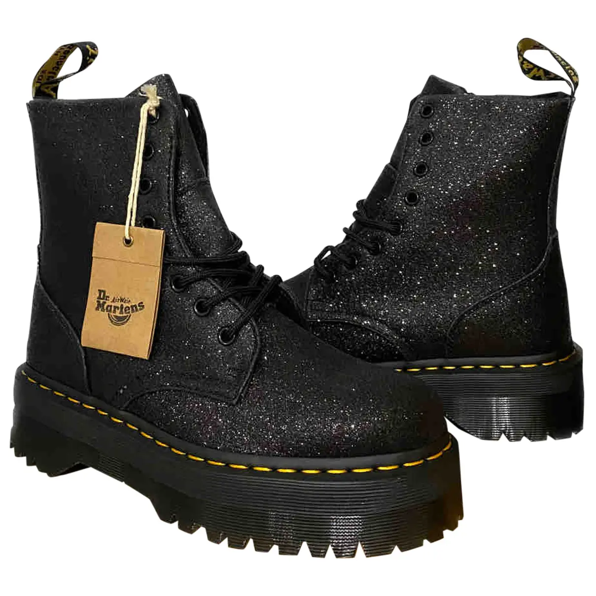 Jadon glitter boots Dr. Martens