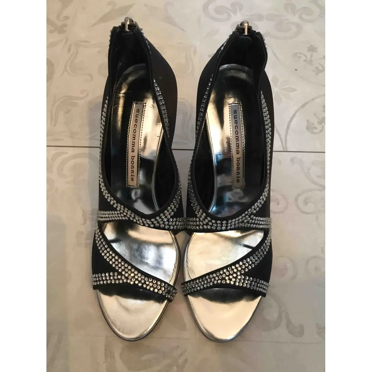 Suecomma Bonnie Glitter heels for sale