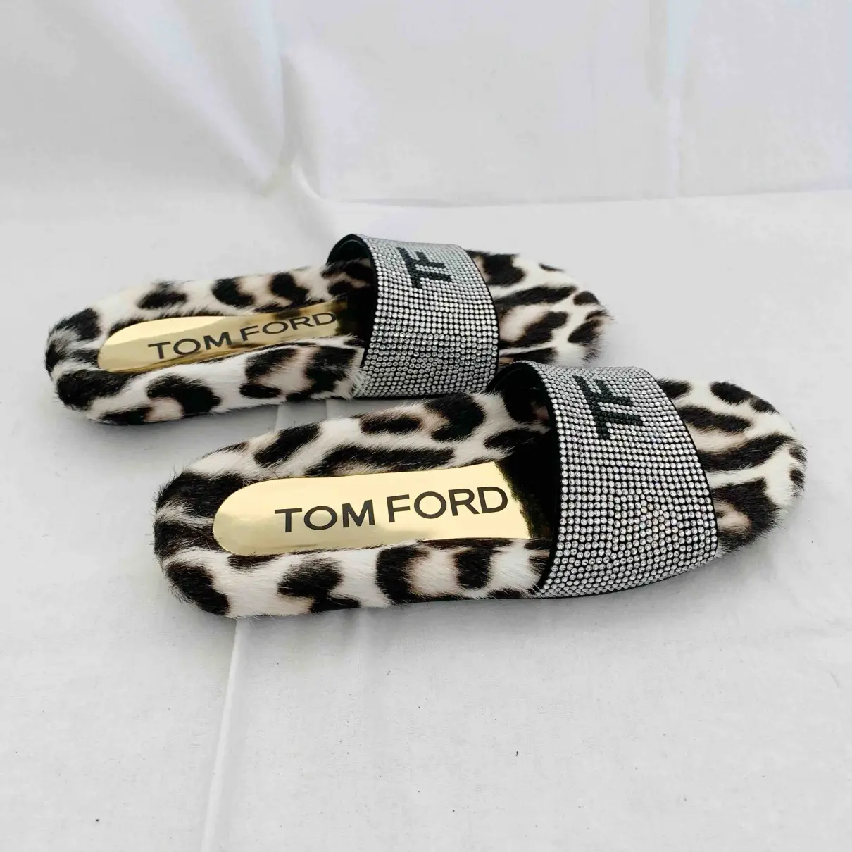Buy Tom Ford Glitter flip flops online