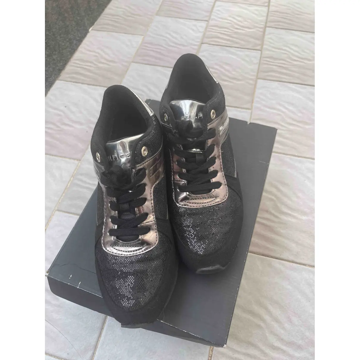 Buy Tommy Hilfiger Glitter trainers online