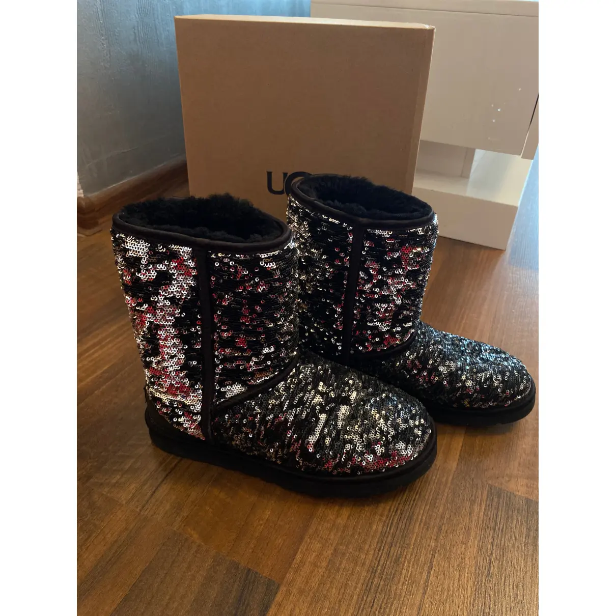 Buy Ugg Glitter ankle boots online
