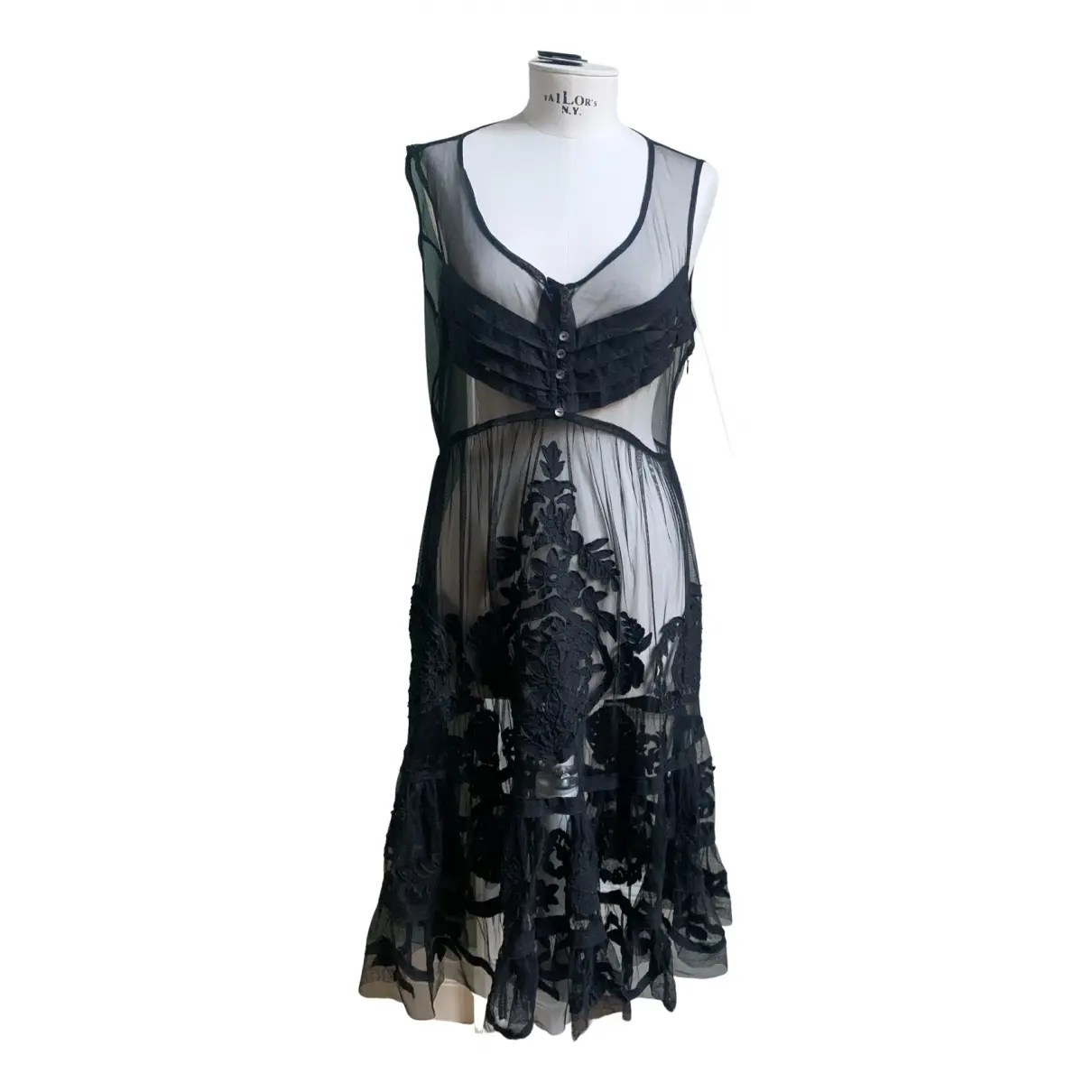 Lace mid-length dress Hoss Intropia