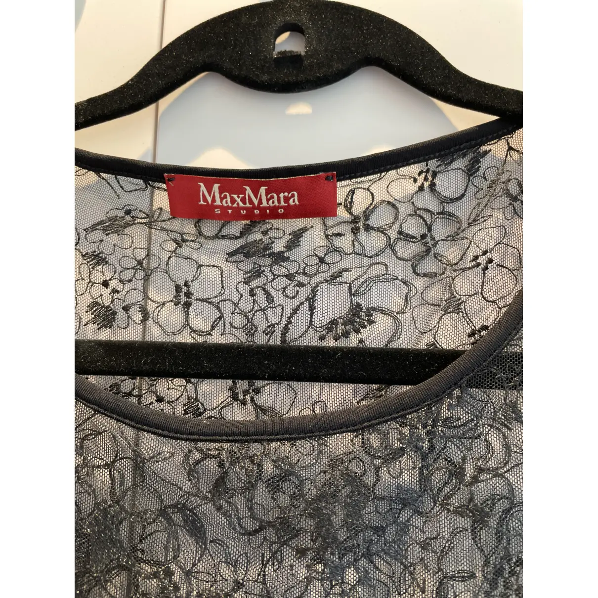 Buy Max Mara Studio Lace mid-length dress online