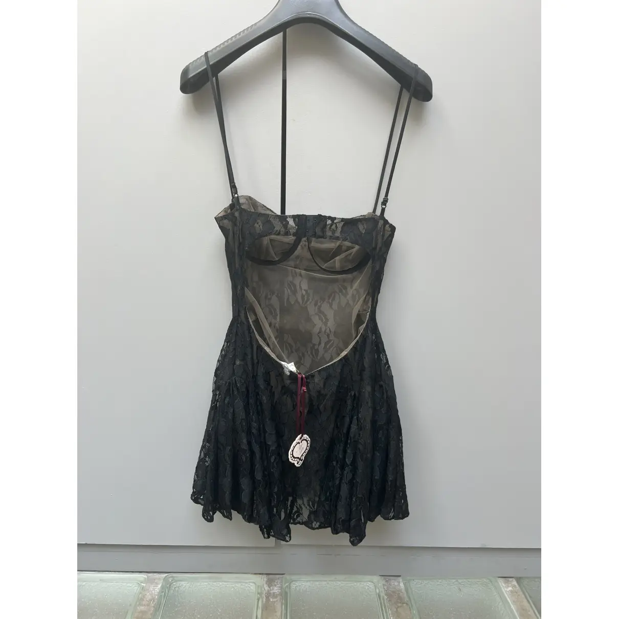 Buy Mirror Palais Lace mini dress online